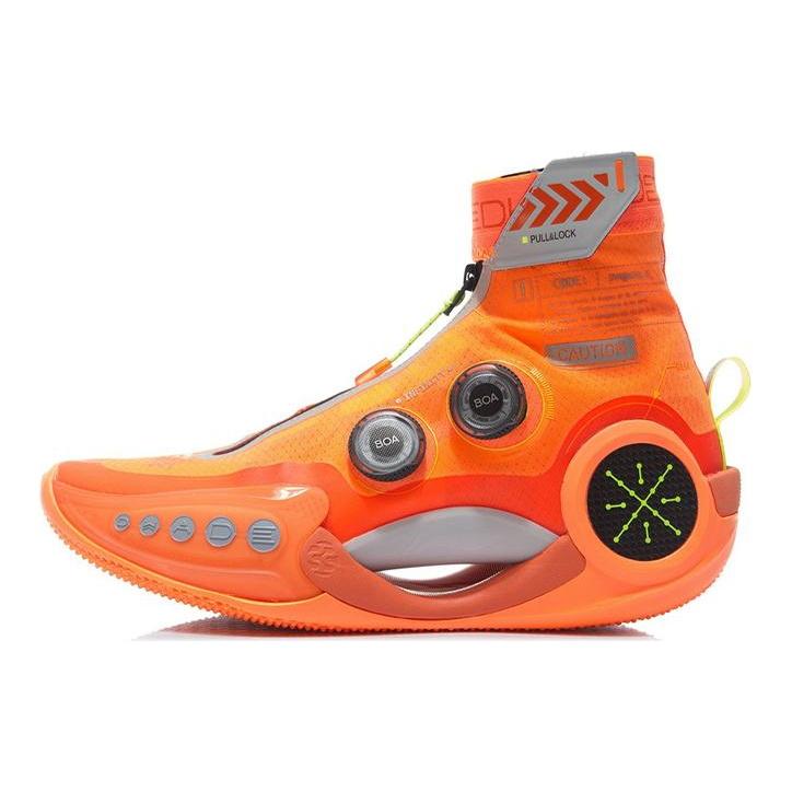 Li Ning WOW 9 Infinity Удобный Текстиль, Синтетическая Кожа, ТПУ Устойчивый к истиранию Дышащий Высокий ABER003-6