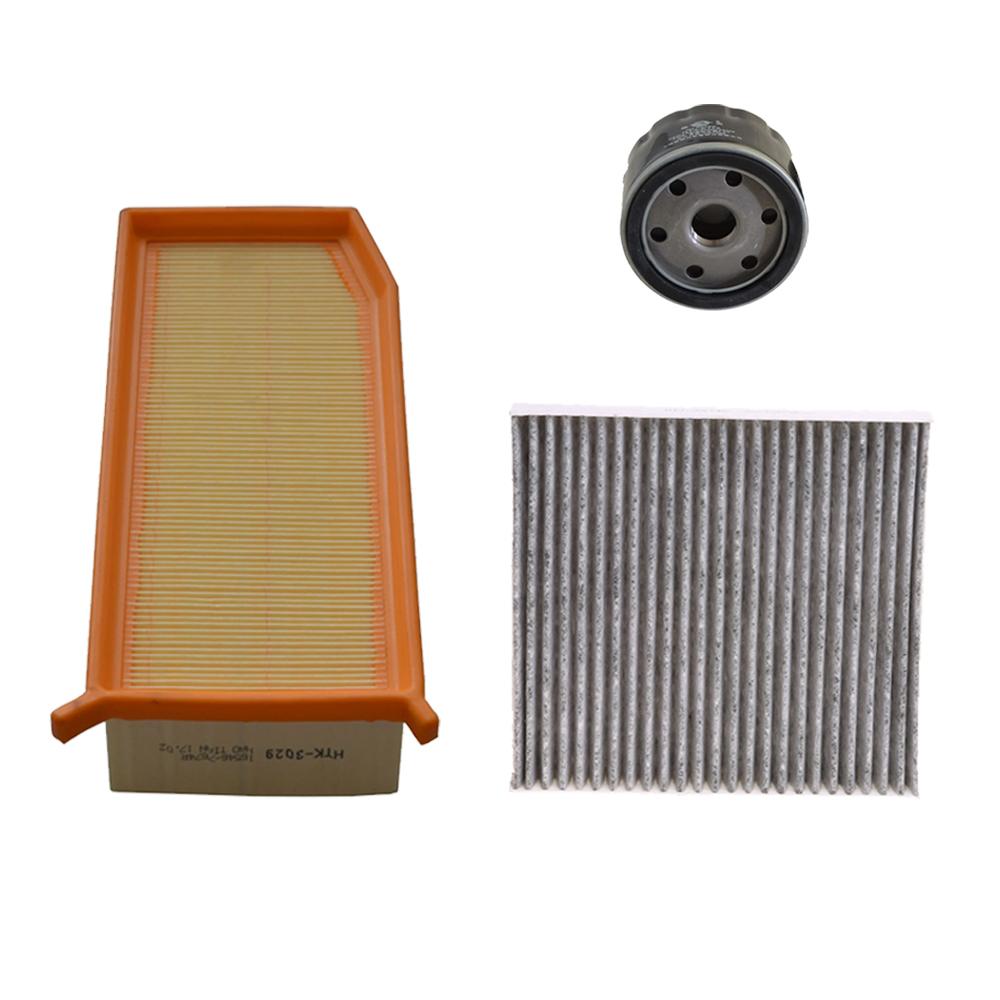 3pcs Filter Set For RENAULT DUSTER 2.0L 2017 2018 Engine Cabin Air Oil Filter Accessories 165467674R