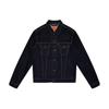 Levis Solid Color Single Breasted Collar Pocket Denim Jacket Men Jackets Dark-Navy 72334-0437