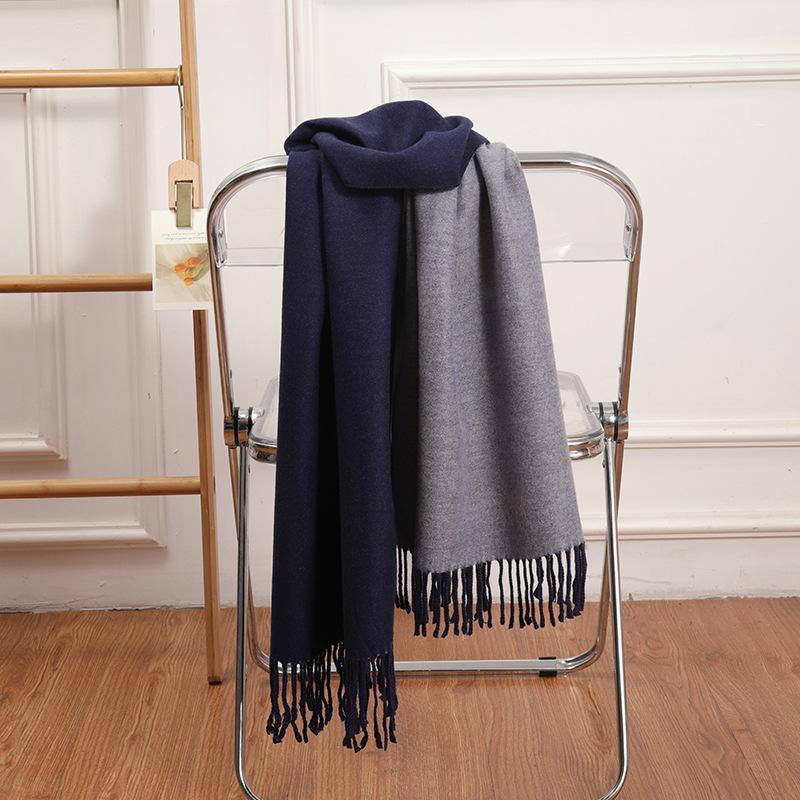 Womens Thick Cashmere Scarf Large Pashmina Shawls and Wraps Light Blanket Scarf for Evening Dress Warm Daily Travel Office