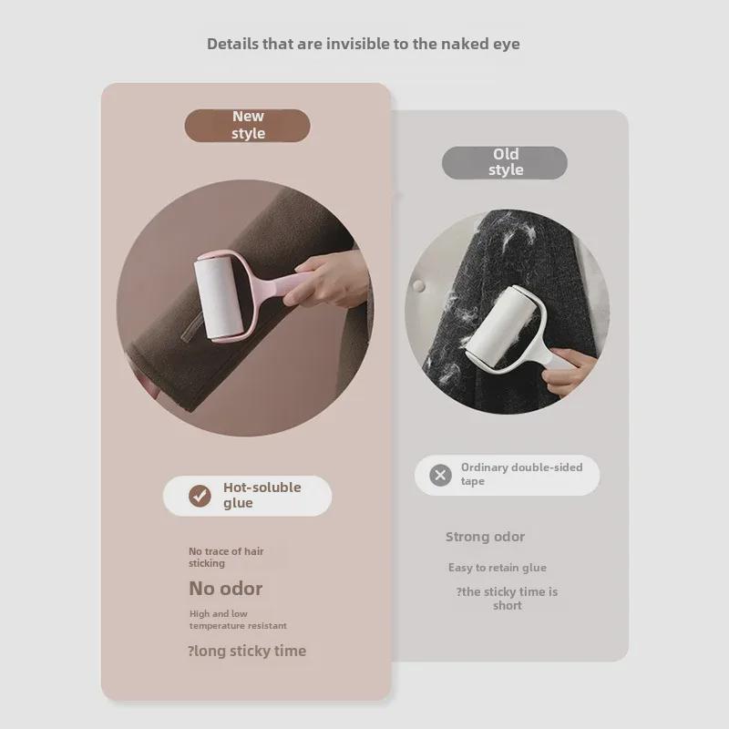 Tearable Sticky Hair Remover Roller Paper Replacement