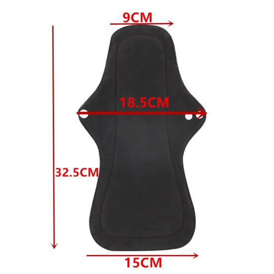 Менструальные прокладки из бамбукового хлопка, многоразовые, моющиеся, гигиенические прокладки большого размера