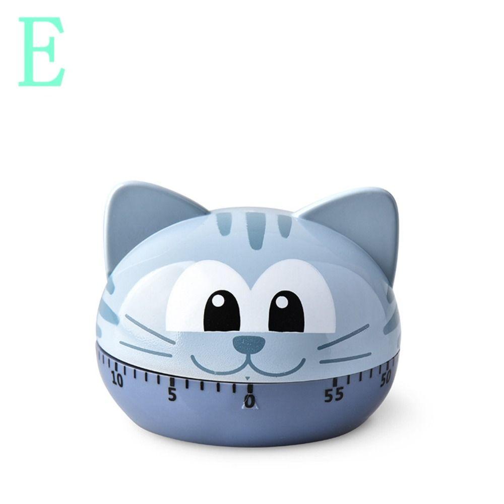 60Minutes Cooking Timer Cartoon Time Management Tool Easy To Operate Animal Mechanical Timer Adult