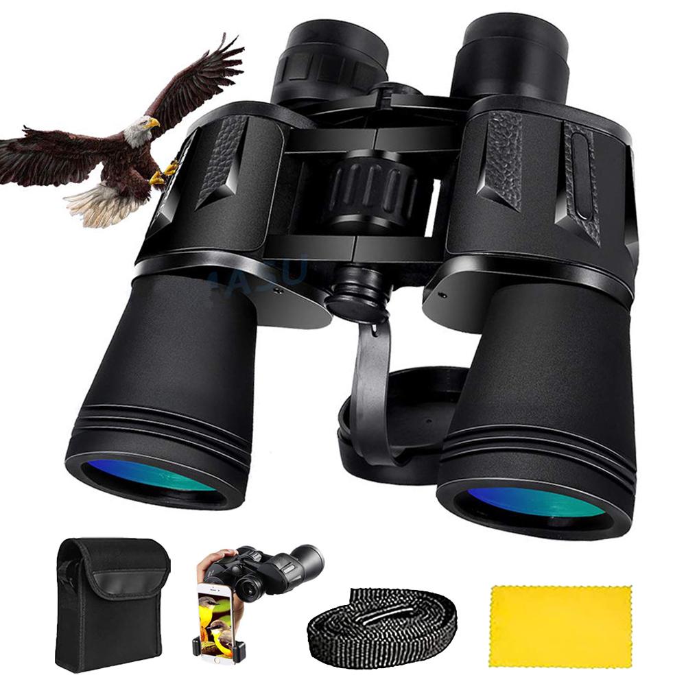 Binoculars Bak4 Prism Hd Night Vision Waterproof Telescope For Bird Watching Travel Football