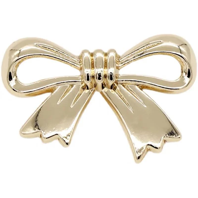 10 шт. 17-28 мм подвесные металлические пуговицы для галстука-бабочки с покрытием, серебряные полые пуговицы для свитера, пальто, костюма, кардигана, декоративные пуговицы