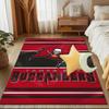 Tampa Bay Buccaneers Helmet Rug Game Carpet, Floor Mat for Bedroom Living Room Entryway Rug, Home Decor Idea Gift for Christmas birthday
