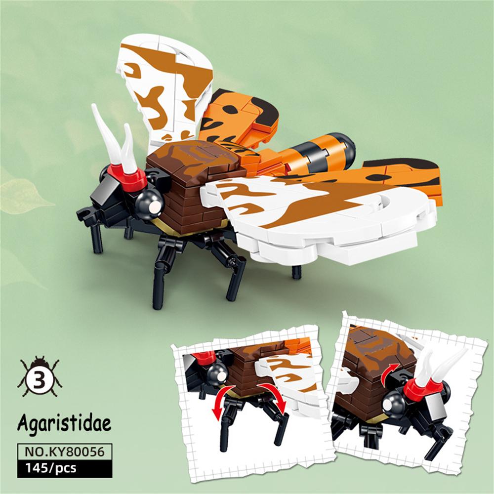 MOC Бионические Фигурки Животных Сороконожка Скорпион Паук Трилобиты Конструктор Модель Набор Обучающая Обучающая Игрушка для Детей
