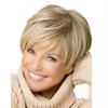 Женские синтетические короткие парики Ombre Blonde, парики из натуральных волос, термостойкий парик из волос для белых женщин, ежедневное использование