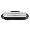 Musiclily Basic HOT RAILS Звукосниматель Humbucker для гитары ST Strat Электрический Белый корпус с хромированными планками Одноразмерный для гитары,