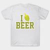 T Shirt Women I Love Beer Shirt Harajuku Print Kawaii Tshirt Summer Short Sleeve Female T-Shirt Top Tee