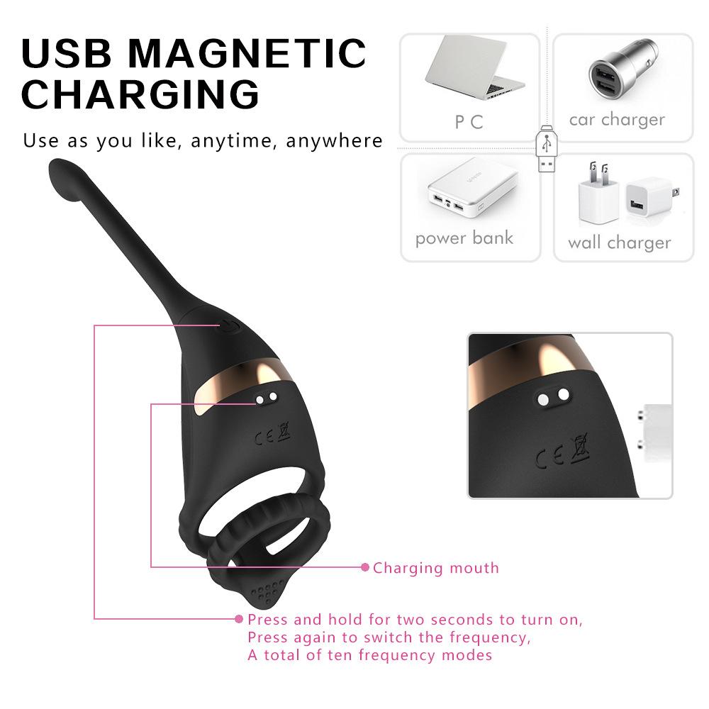 Стимулятор Taint Массаж яичек Анальный секс для взрослых Пары Секс-игрушки для мужчин Пульт дистанционного управления Анальная пробка Массажер простаты Кольцо пениса Вибратор Мужской секс-игрушка