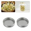 Simplify Sprouting At Home with 4pcs Stainless Steel For Jar Sprout Lids