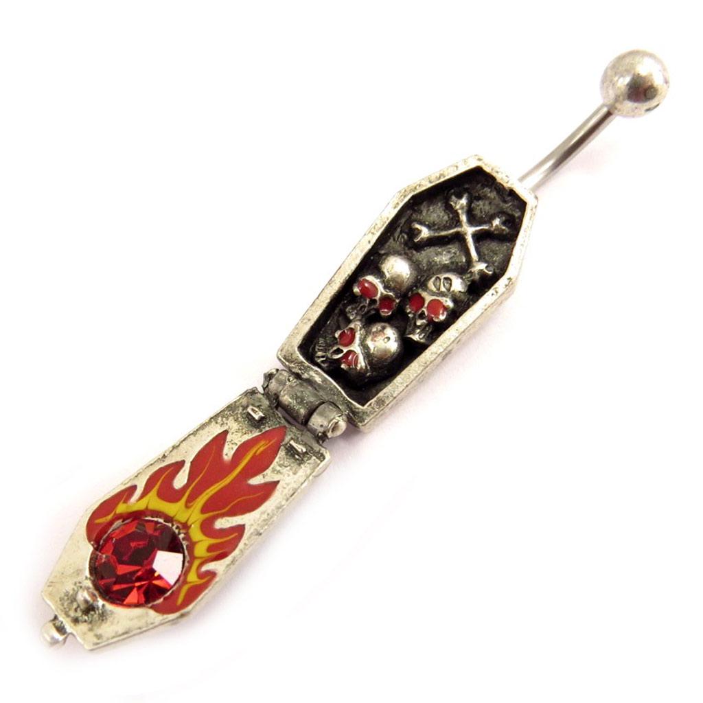 Les Trésors De Lily [C4247] - Пирсинг «Готика» Черный Красный