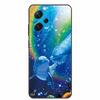 Мягкий чехол для Xiaomi Redmi Note 12 Pro 5G Черный ТПУ Силиконовый Чехол для Redmi Note 12 Turbo 5G / Note12 Pro Plus Pro+ Волк
