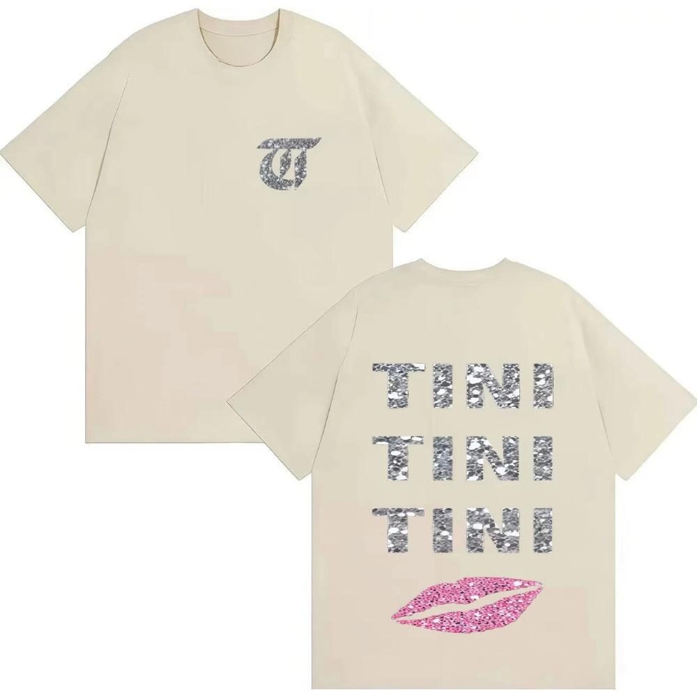 Певица ТИНИ СТОЕССЕЛЬ Футболка с графическим принтом Futtura Trendy Graphic Tour Мужская Женская Поп-футболка Хлопковая Повседневная Футболка с коротким рукавом