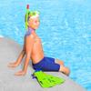Diving Set: Mask with Snorkel, Swimming Goggles + Fins