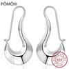 The New Selling Standard 925 Sterling Silver Jewelry For Women Creative Shoes Shape Ball Silver Earrings