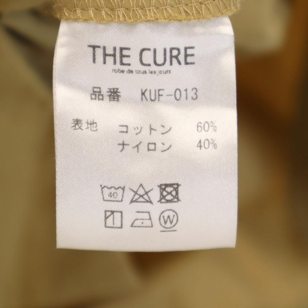 THE CURE YUKO KUROSAWA Сотрудничество 7-минутный рукав Стальной воротник Пальто Женское Б/У
