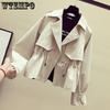 Short Windbreaker Female Spring and Autumn Thin Outerwear Korean Version of Loose All-match Casual Jacket