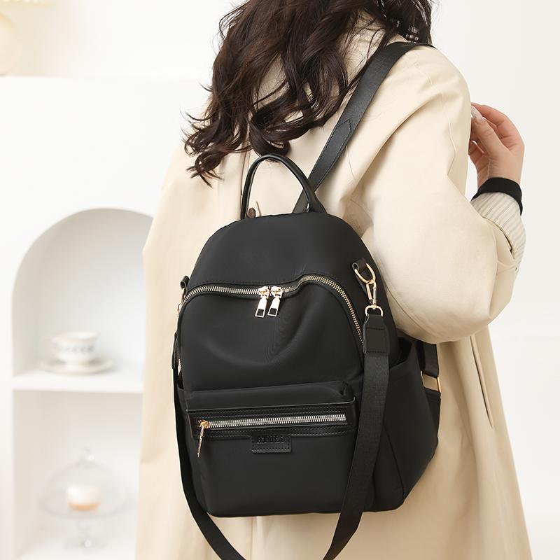 Нейлоновый рюкзак женский рюкзак большой вместимости легкий школьный рюкзак для поездок на работу