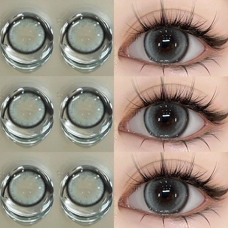 Красные контактные линзы на Хэллоуин с комическими глазами класса 14,5 мм, красные глаза вампира, косплей, костюм маленькой ведьмы на Хэллоуин, глаза, ежегодное использование