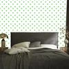 Hearts Wallpaper White and Mint 50x1000