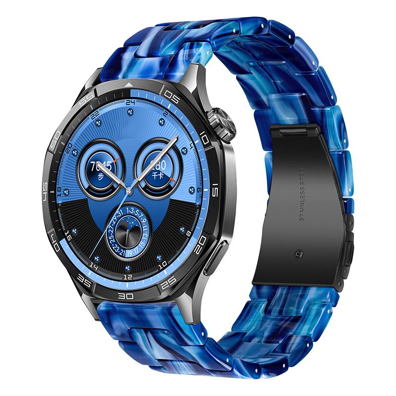 Смоляной Ремешок Для Samsung Watch 7/6/5 Huawei Watch 5-4/GT6-5-4 46мм Браслет Для Amazfit GTR4/GTS4/Bip 6-5/Balance 2/Active 2
