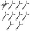 Jeans Waist Adjuster 5/10Pcs Tightener for Pants Reusable Cincher Clip Waistline Modification Tool Loose Jeans No Sewing Trousers Leg Shortening