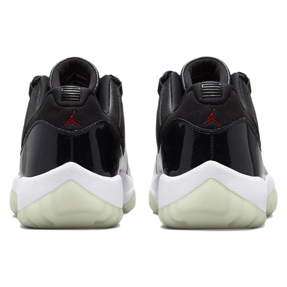 Кроссовки унисекс Air Jordan 11 Retro Low 72-10 Black Gym-Red White AV2187-001