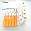 4-Inch Oil-Based Double Roller Sponge Brush Set for Touch-Up Painting and Drawing