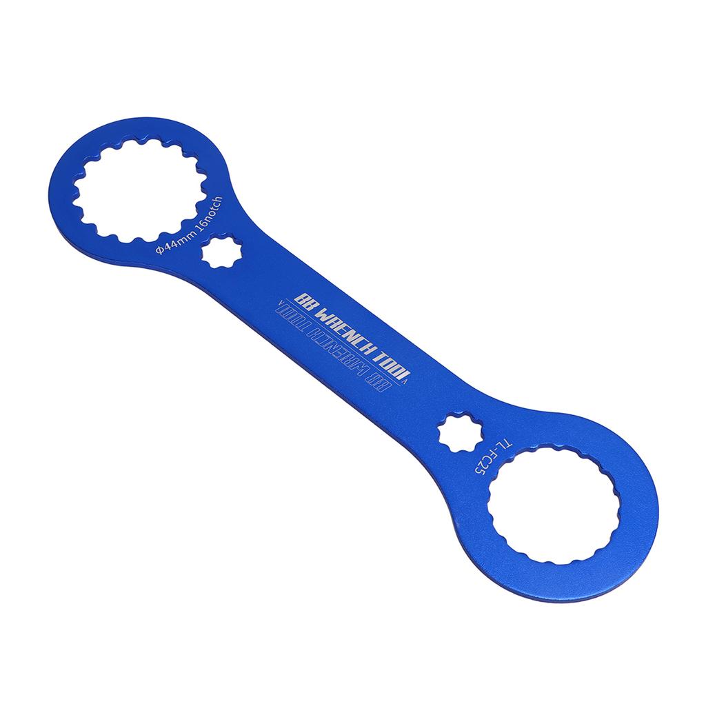 Bicycle Bottom Bracket Wrench Tool Aluminum Alloy Bike Integrated Hollow BB Wrench for Mountain