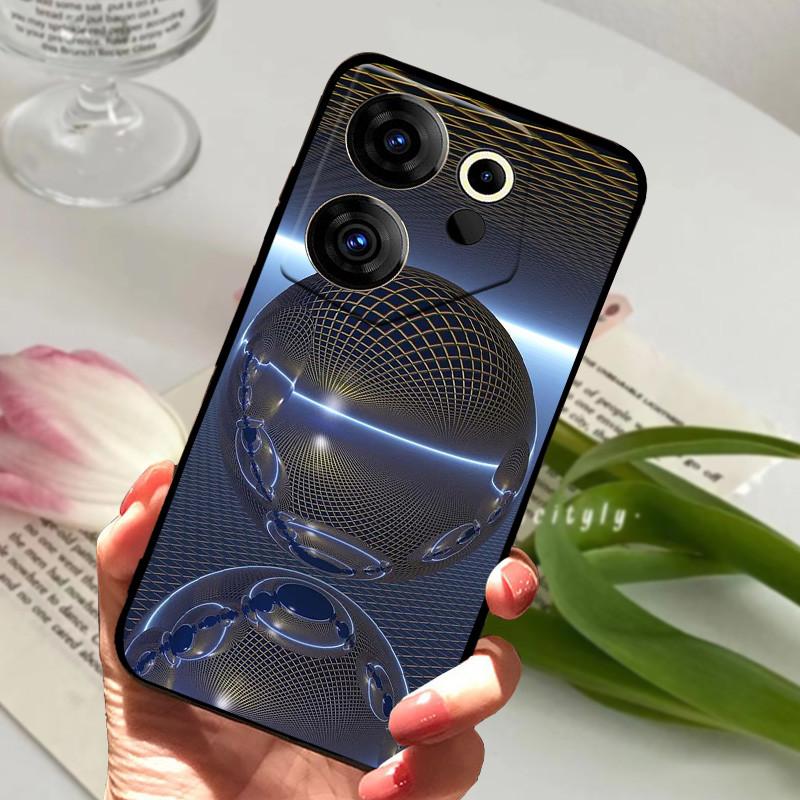 Чехол для Tecno Camon 20 Premier Крутые Животные Ударопрочный Мягкий Силикон ТПУ Чехол для Телефона Для Tecno Camon20 Premier 5G CK9n Fundas