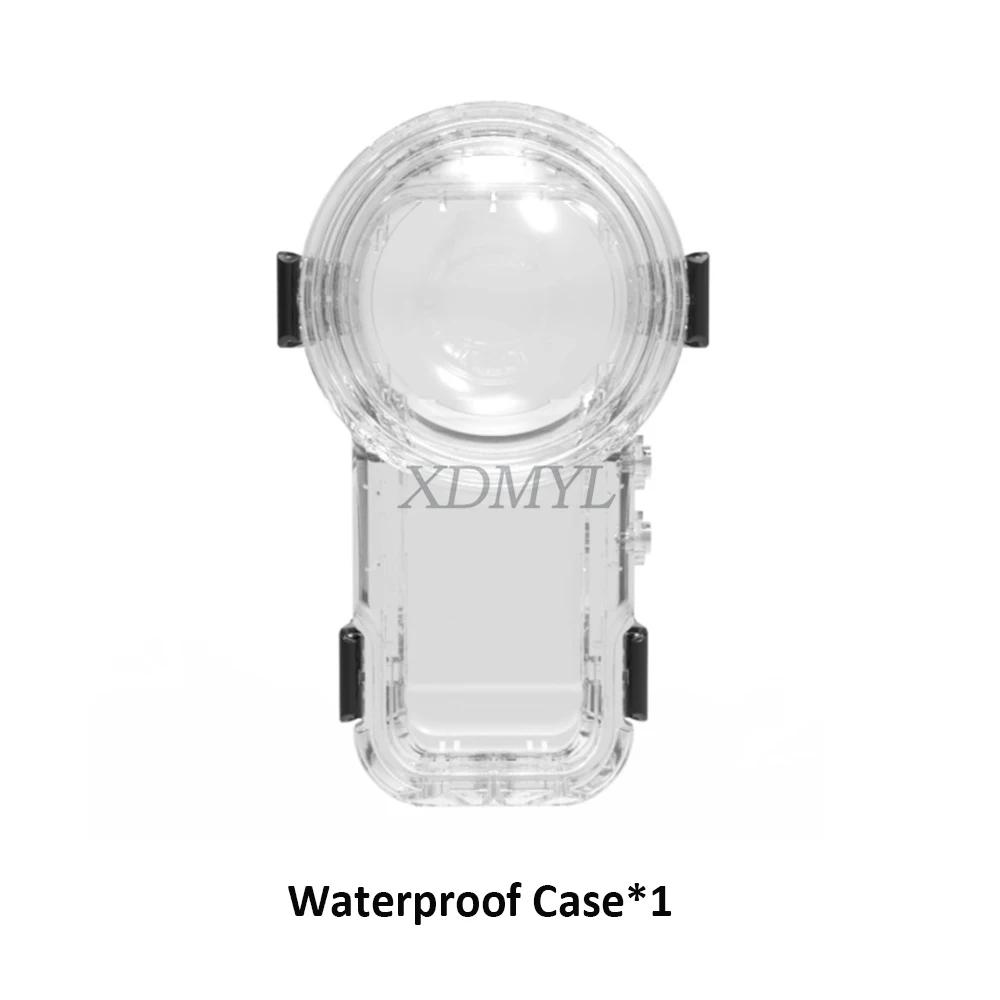 Магнитный адаптер Полностью невидимый Водонепроницаемый чехол Для Insta360 X5 Бокс для дайвинга Подводный Защитный чехол Аксессуары для камеры