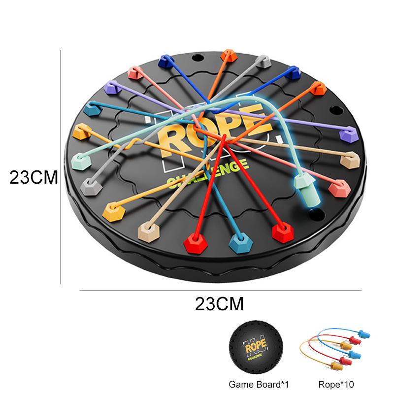 Испытание 'Битва разрывания веревки', Головоломка, Игрушка с узлом, Обучающая интерактивная игра, Тренировка логики, Подарок для семейной вечеринки