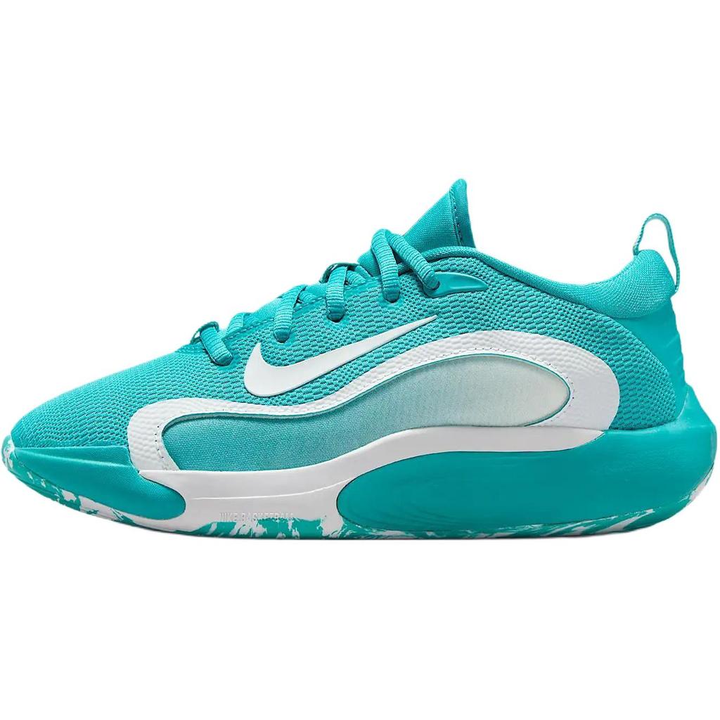 Nike ISOFLY Slip Resistant Cushioning With Rebound Low Top Children's Basketball Shoes Blue Sneakers FN4384-300