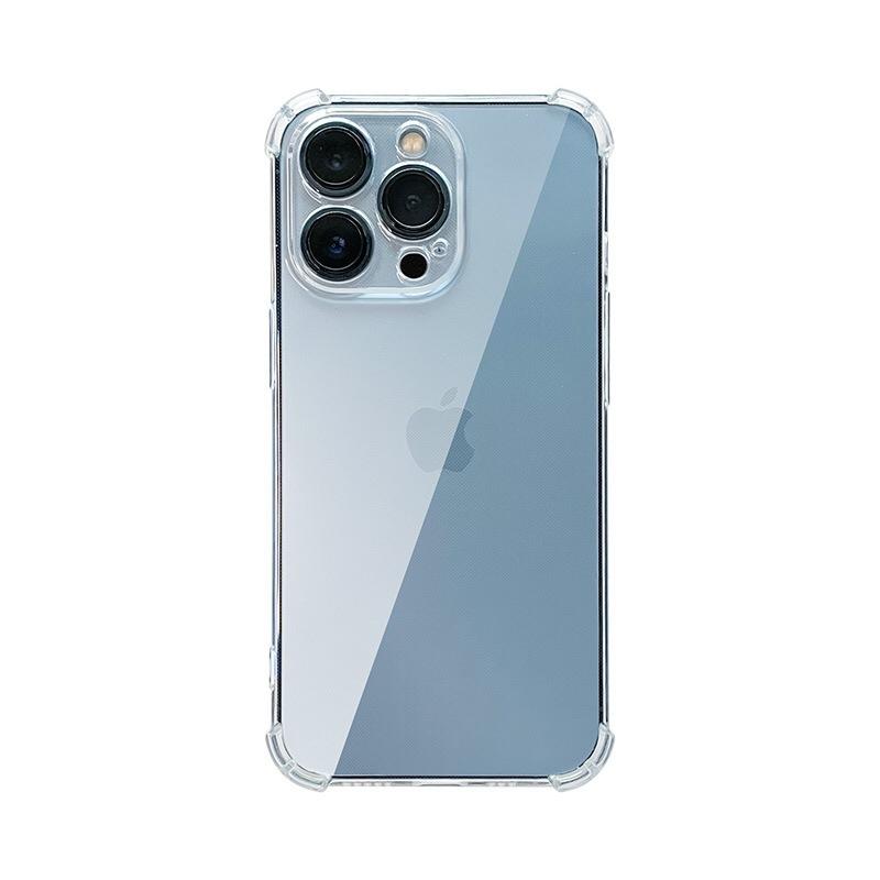 Для Apple для IPhone17 Защитный чехол Прозрачный Всесторонний Мягкий чехол 17promax Простой Четырехугольный Противоударный Чехол для мобильного телефона