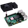 GeeekPi Вентилятор Радиатор Raspberry Pi 4, Алюминиевый Радиатор Охлаждения Raspberry Pi 4B/3B/3B+ (Б Плюс)