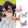 6pcs/set Exquisite Butterfly Kids Girl Hair Clip Aesthetic Sweet Cute Butterfly Hair Pin for Women Chic Bang Side Clip Headwear
