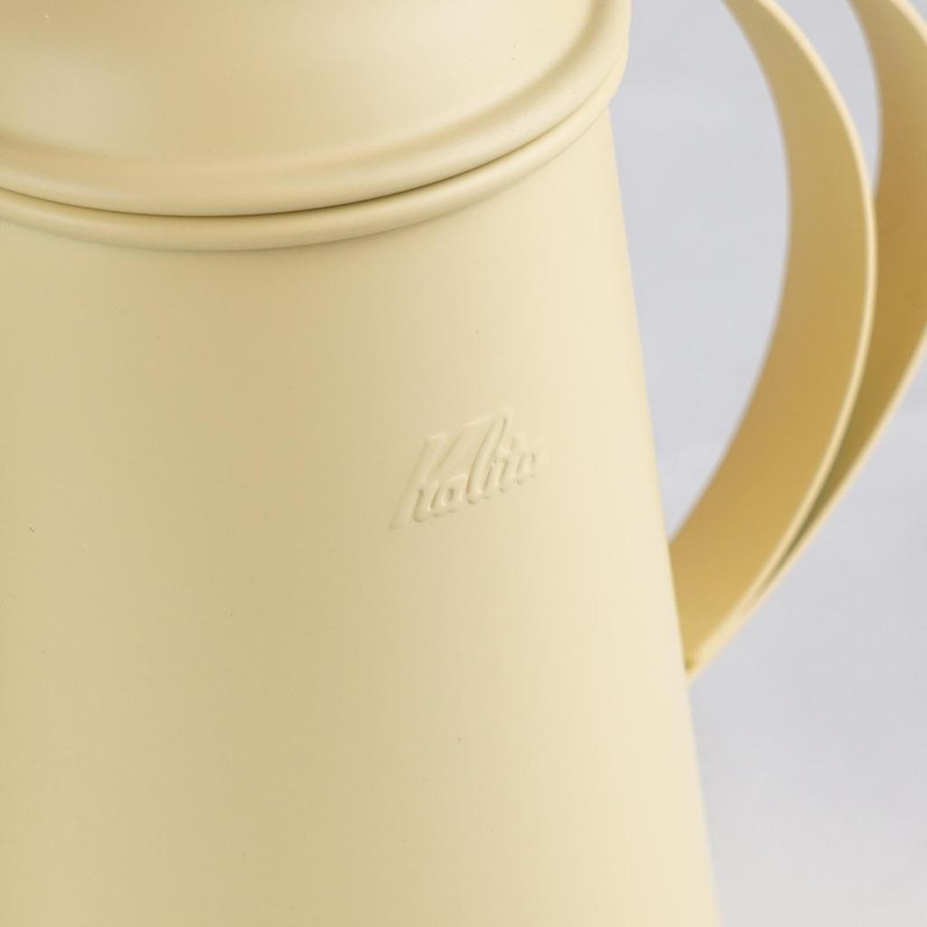 Kalita Кофейник SUNA из нержавеющей стали объемом 700 мл, чайник из нержавеющей стали, серия Earth, песочный, узкая насадка, матовая отделка, сделано в Японии [серия Earth] #52279