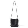 Fashionable Genuine Leather Women's Bag Woven Bag Simple and Versatile Small Bag Single-shoulder Crossbody Bag