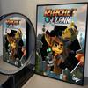 R-Ratchet and Clank Game Classic Vintage Posters Vintage Room Home Bar Cafe Decor Nordic Home Decor