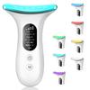 Facial Device EMS Lift-up1 Multiple Functions + 4 Levels Adjustment 7 Color LED Light Japanese Screenconstant Temperature Function Roller Mouth Area