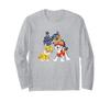 Paw Patrol All Paws In Pup Stack Dynamic Pose Long Sleeve T-Shirt