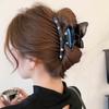 Уксусная кислота Бабочка коготь для волос блестящий большой зажим для акулы милый горный хрусталь захват зажим для путешествий