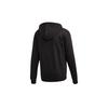 Adidas Originals Trefoil Mini Embroidered Full-Zip Hooded Sweatshirt Men Outerwear Black FK9980