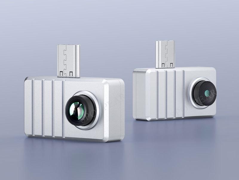 Инфракрасная тепловизионная камера USB Type-C с полем зрения 45°/90°, поддержкой фото и видео