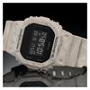 Casio Серия G-SHOCK Квадратный Земляной Цвет Простой Наручные Часы для Активного Отдыха и Спорта Кварцевый Механизм Ремешок из Смолы Японские и Корейские Часы Мужские Часы Черный DW-5600WM-5PRD