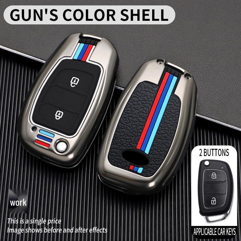 Чехол для ключа Hyundai для ix35, ix25, Mistra, Elantra, Reina, Tucson, сумка для ключа с пряжкой