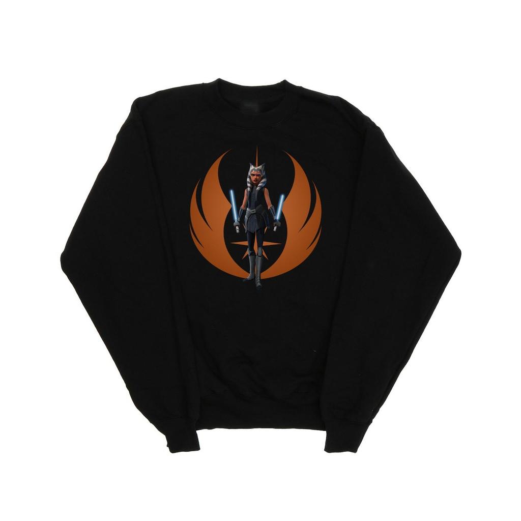 Star Wars Mens Clone Wars Ahsoka Rebel Pose Sweatshirt