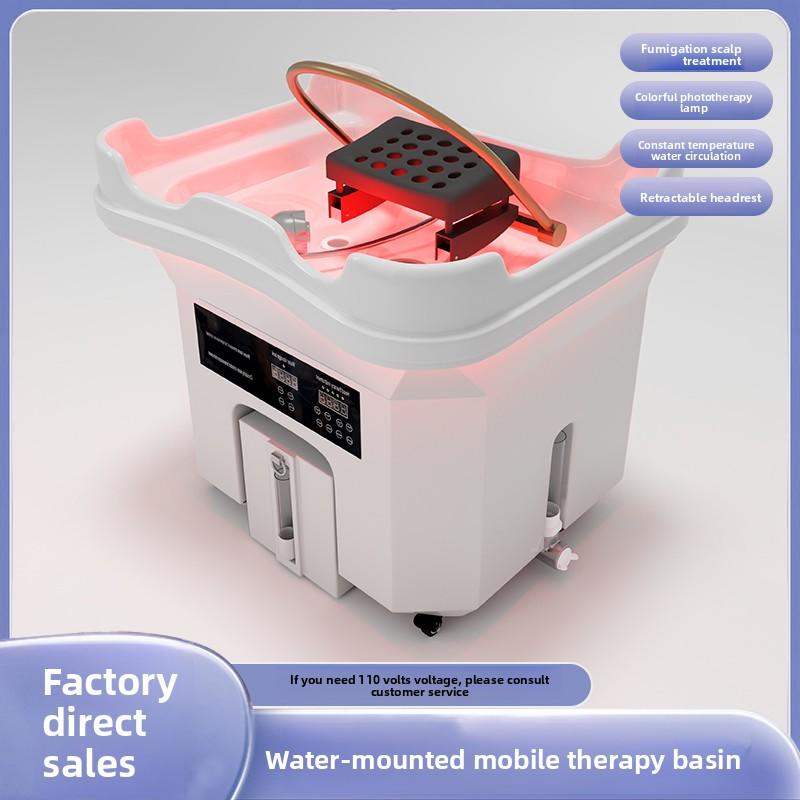 2025 Sell Head Spa Bed Shampoo Chair Wash Hair Salon Furniture Backwash Portable Hairdressers Spa Sinksupplies for Professionals